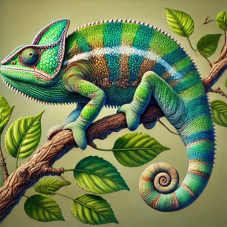 Color-Changing Reptile Revolutionizes Painting Industry