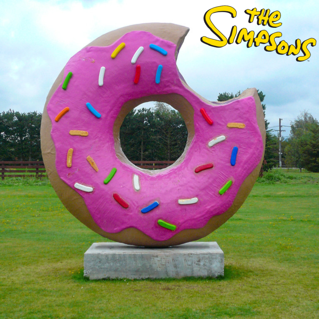 Simpsons Movie Donut Proves Costly for Town to Paint - APC